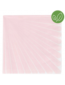 Guardanapos Rosa Claro Riscas